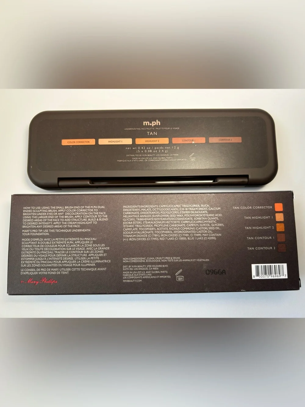 NWT🌷(Tan) M.ph Underpainting Face Highlight & Contour Palette